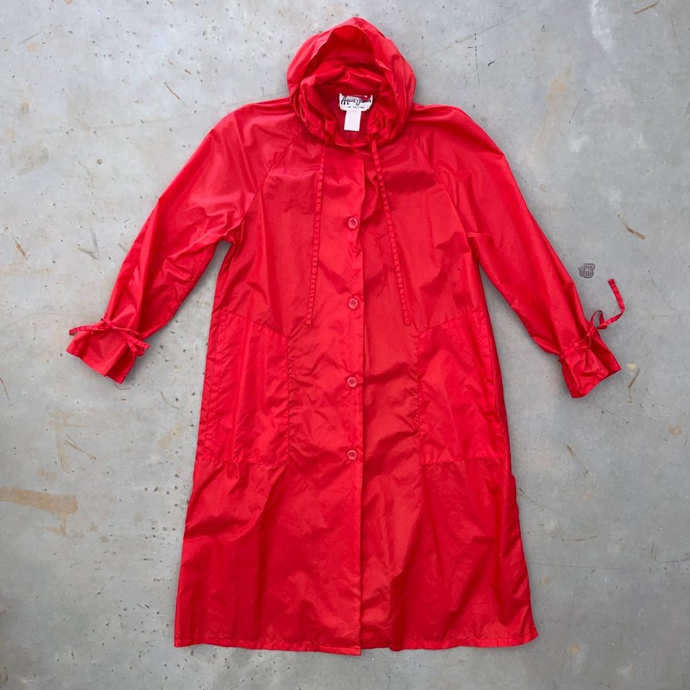 Vintage Aqua-Sheen Windbreaker/Rain trench Coat